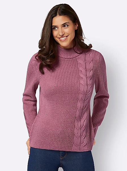 Classic Basics Strickpullover "Stehkragen-Pullover" günstig online kaufen