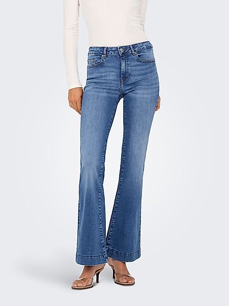 ONLY Bootcut-Jeans ONLBLUSH MID RETROFLARED DNM günstig online kaufen