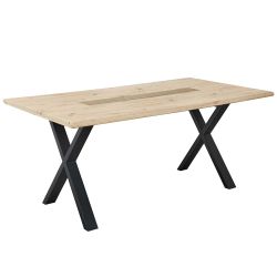 Esszimmermöbelset modern mit sechs Sitzplätzen drehbare Stühle (siebenteili günstig online kaufen
