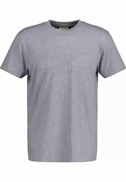 Gant T-Shirt T-Shirt Reg Tonal Shield Kurzarmshirt (1-tlg) günstig online kaufen
