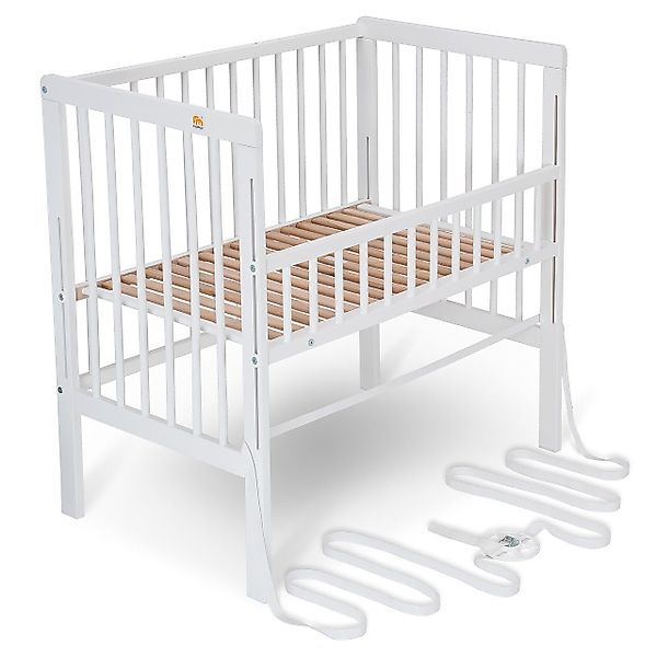 FabiMax Beistellbett Boxspring FIX, weiß lackiert, günstig online kaufen