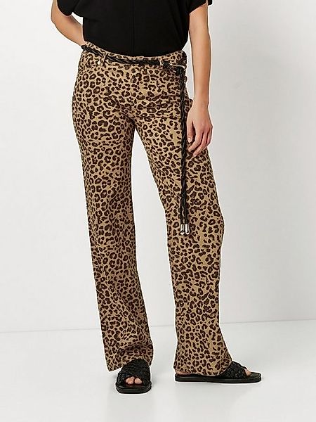 TONI Bootcut-Jeans Ella mit Leoprint günstig online kaufen