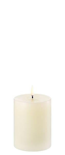 UYUNI Lighting LED-Kerze LED Kerze PILLAR 7,8 cm Indoor, Echtwachs günstig online kaufen