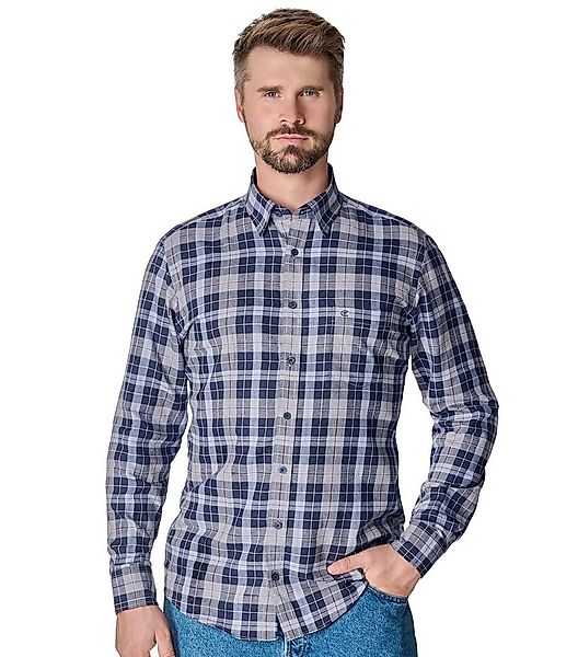 CASAMODA Flanellhemd CASAMODA Flanellhemd kariert günstig online kaufen