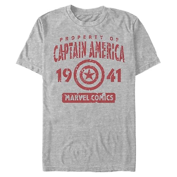 Marvel - Captain America Captains Property - Männer T-Shirt günstig online kaufen