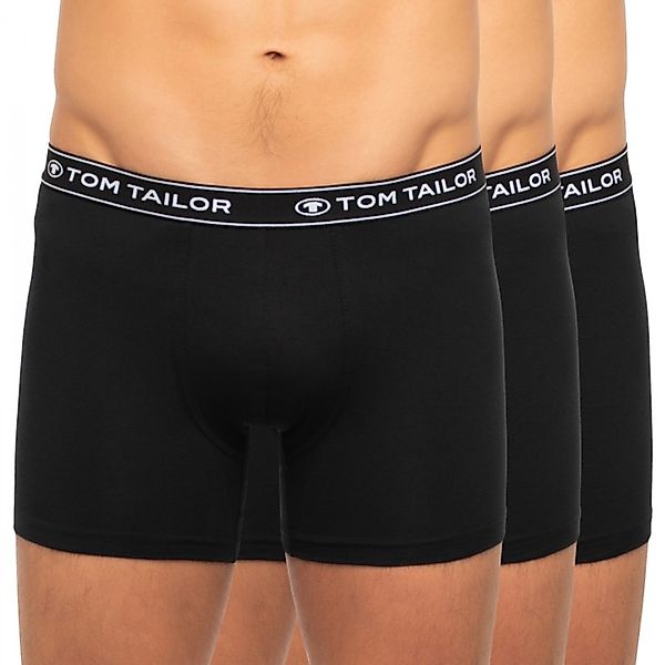 Tom Tailor 3-er Set Long Pants Schwarz günstig online kaufen
