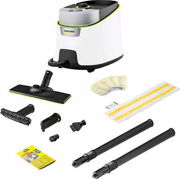 KÄRCHER Dampfreiniger "SC 4 DELUXE" Dampfdruck: 4 bar, Aufheizzeit: 3 min., günstig online kaufen