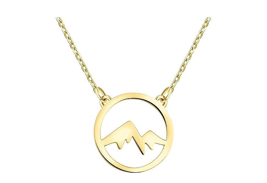Sofia Milani Kette mit Anhänger Berg, 925 Silber Damen Schmuck - N0602 günstig online kaufen