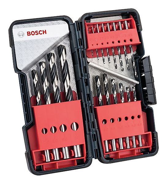 BOSCH Metallbohrer, (18 Teile), HSS-Set PointTeQ günstig online kaufen