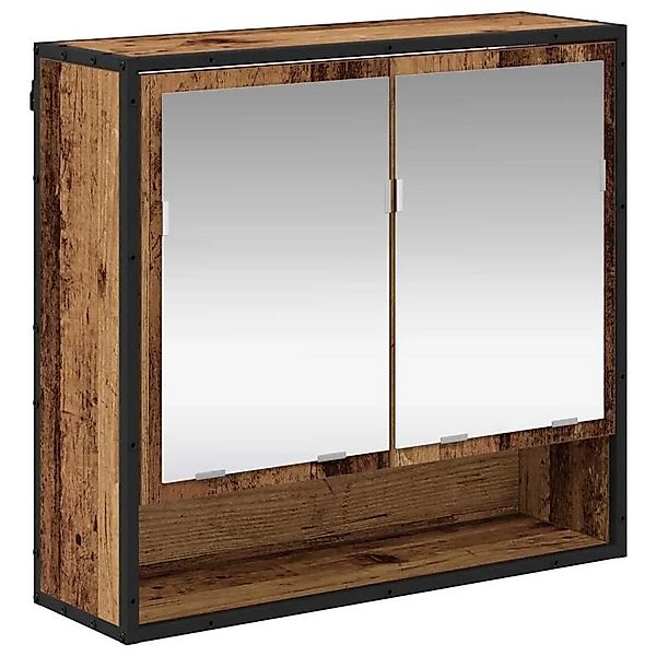 vidaXL Badezimmer-Spiegelschrank Altholz 65 x 20 x 60 cm Holzwerkstoff 8836 günstig online kaufen