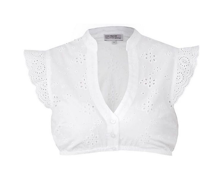 MarJo Dirndlbluse MarJo Trachten 'Kunreuth' Flügelarm, Offwhite günstig online kaufen
