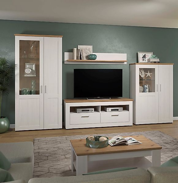 Home affaire Wohnwand "Nybro" Set, 4 Stk. tlg. günstig online kaufen