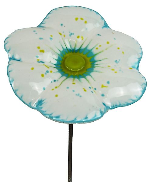 Cwwn Gartenstecker Gartenstecker Glasblume handgefertigt günstig online kaufen