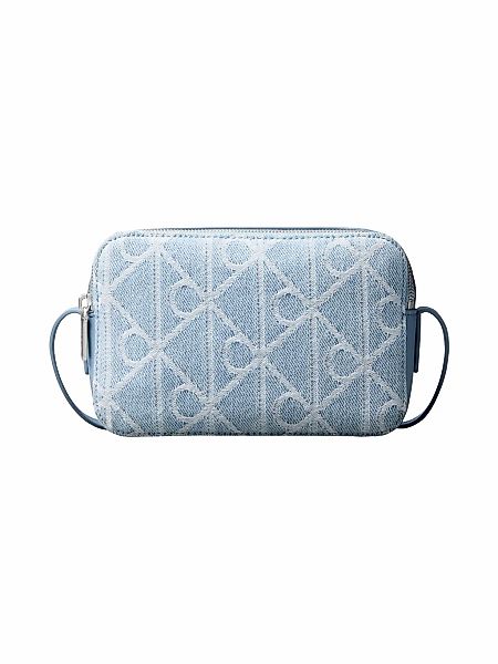 Calvin Klein Mini Bag "EMBLEM AOP DENIM CAMERA BAG" kleine Umhängetasche, T günstig online kaufen