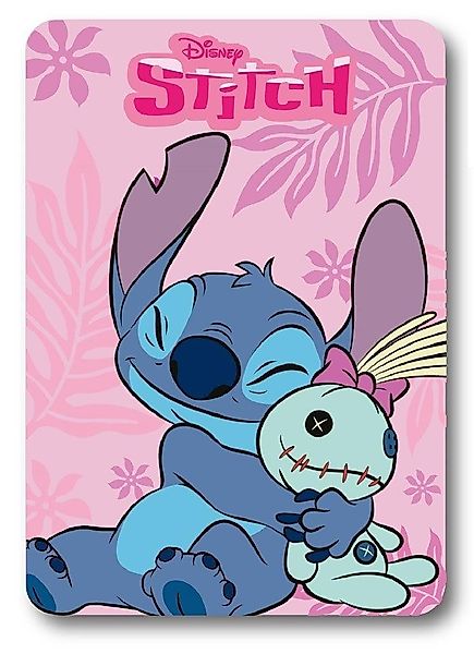 Babydecke Lilo and Stitch Fleecedecke Kuscheldecke günstig online kaufen
