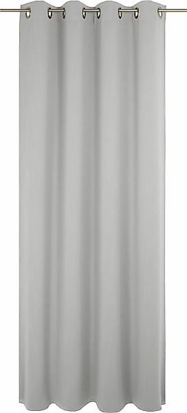 Adam Vorhang "Uni Collection light" Ösen 1 Stk. tlg. aus 100% Bio-Baumwolle günstig online kaufen