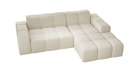 PROMETO Möbel Ecksofa Sofa ohne Schlaffuktion, günstig online kaufen