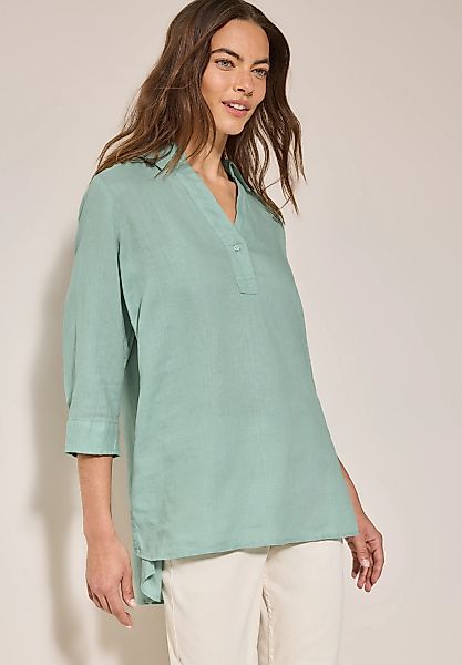 Cecil Hemdbluse, lang, mit 3/4-Arm und aus Leinen günstig online kaufen