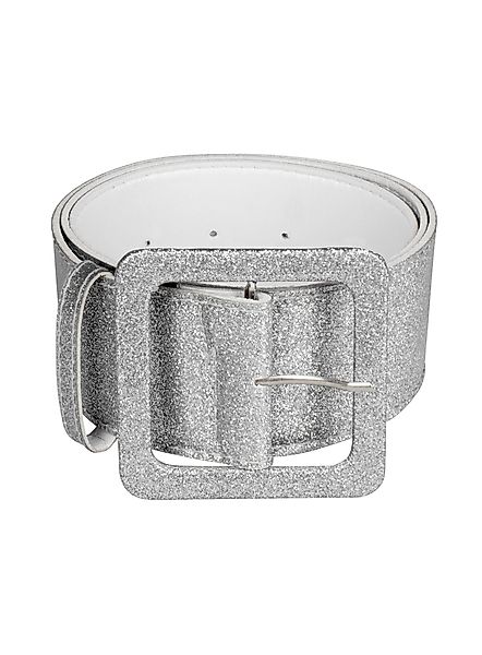 Boland Synthetikgürtel Glitzer Gürtel silber günstig online kaufen