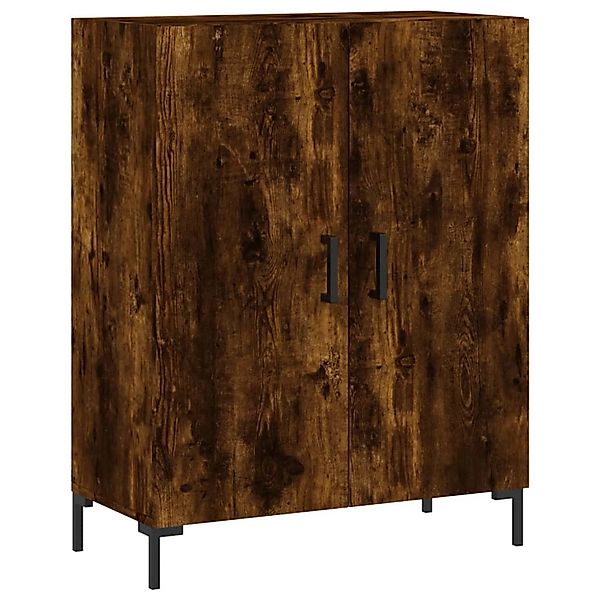 vidaXL Sideboard Räuchereiche 69,5x34x90 cm Holzwerkstoff 827729 günstig online kaufen