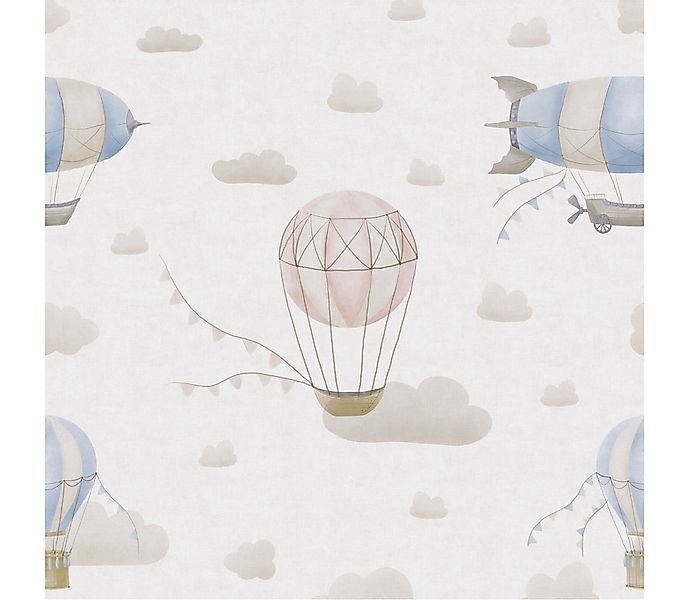 Tadessi Fototapete TADESSI Wolken M1-No.11864 Tapete Luftballons Blau Creme günstig online kaufen