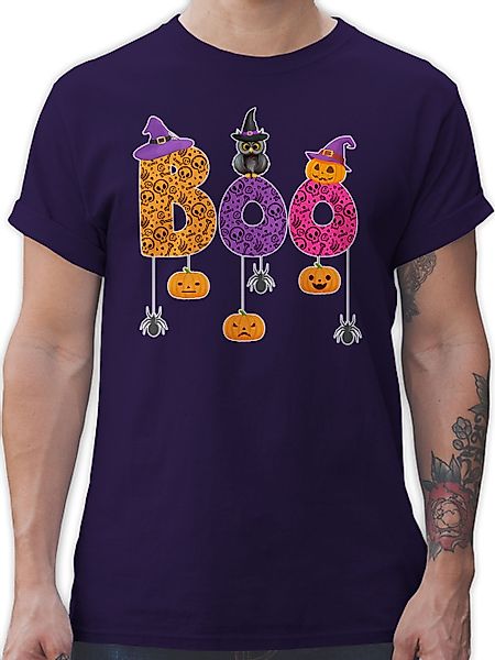 Shirtracer T-Shirt Boo Halloween I Spooky günstig online kaufen