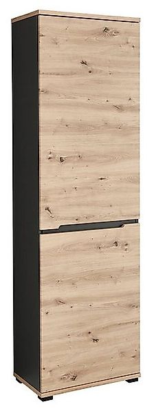 Vito Garderobenschrank SEDEO, B 60 cm x H 200 cm, Artisan Eiche Dekor, Grap günstig online kaufen