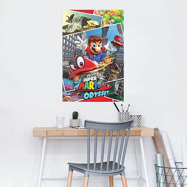 Reinders Poster "Super Mario Odyssey", (1 St.) günstig online kaufen