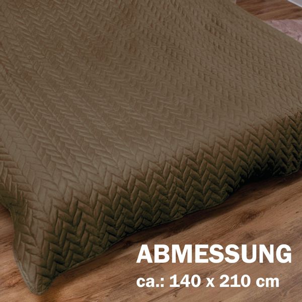 Bestlivings Tagesdecke Bettüberwurf gesteppt, XXL Sofaüberwurf günstig online kaufen
