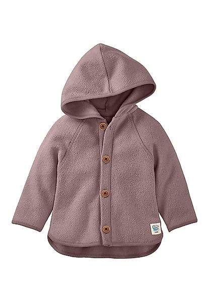 Hessnatur Fleecejacke aus reiner Bio-Baumwolle (1-St) günstig online kaufen