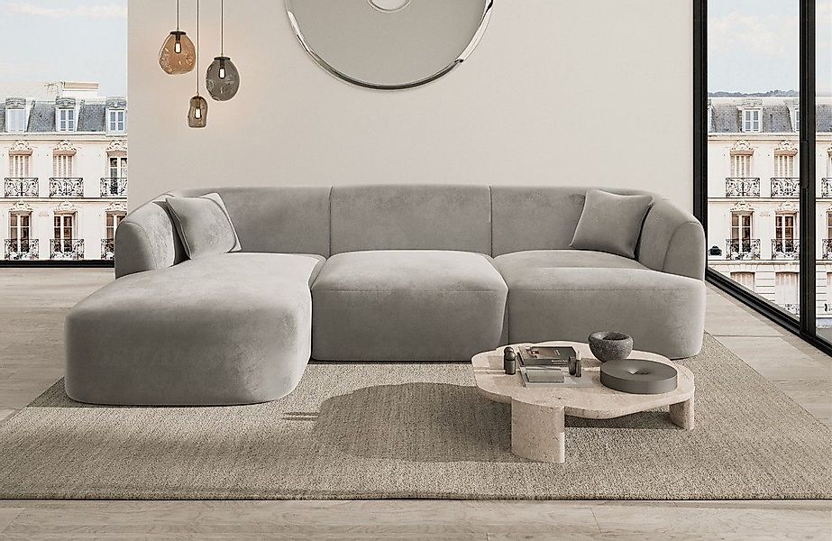 Sofa Dreams Ecksofa Polster Couch Ecksofa Stoffsofa Tabarca L Form kurz Sto günstig online kaufen
