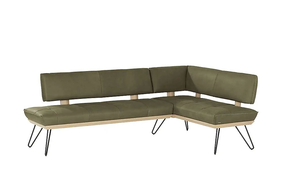 KOINOR Eckbank Leder Dining System 4 ¦ grün ¦ Maße (cm): B: 237 H: 88 T: 15 günstig online kaufen
