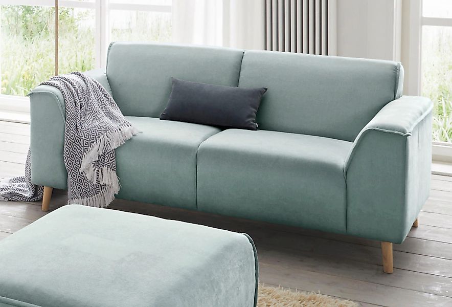 Home affaire 2-Sitzer "Janek Scandic Design, elegant und zeitlos" mit Feder günstig online kaufen