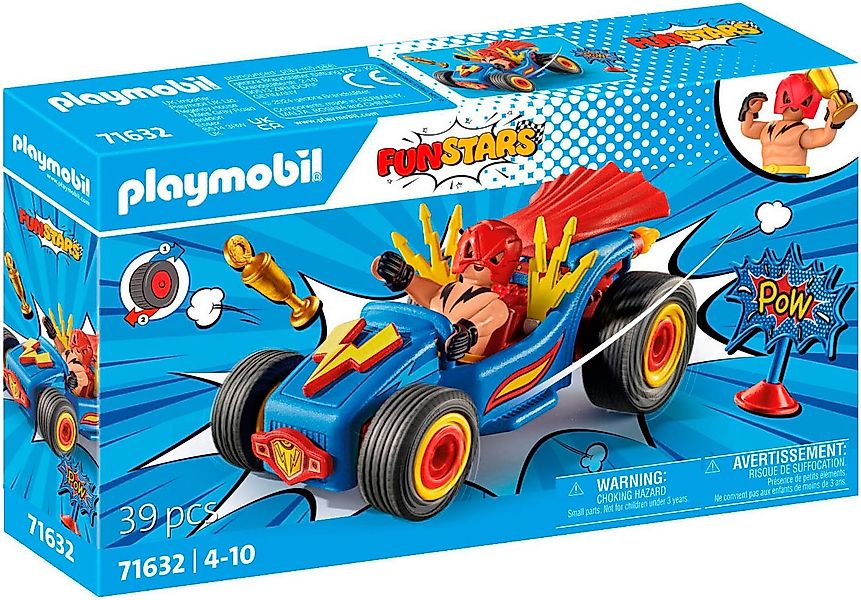 Playmobil® Rasender Wrestler (71632), Funstars Konstruktions-Spielset, (39 günstig online kaufen