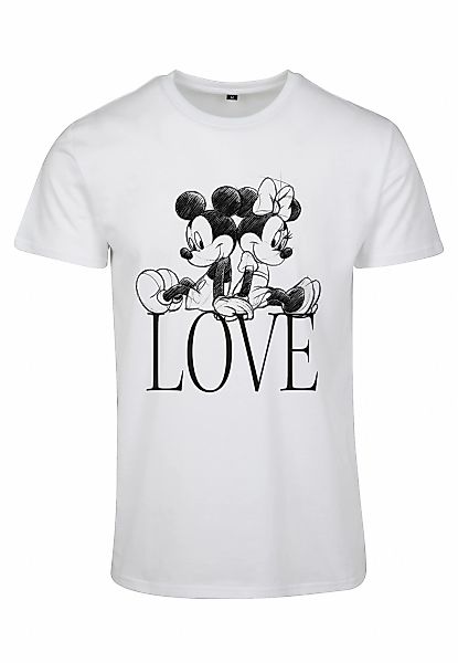 Merchcode Kurzarmshirt "Merchcode Damen Ladies Minnie Loves Mickey Tee" 1 S günstig online kaufen