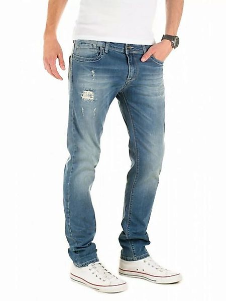 WOTEGA Slim-fit-Jeans Jeans Pete destroyed Herren Jeans mit Stretchanteil günstig online kaufen