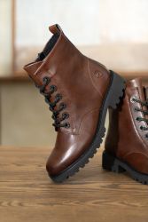 Remonte Schnürstiefelette Schnürboots, Blockabsatz, Profilsohle, mit günstig online kaufen