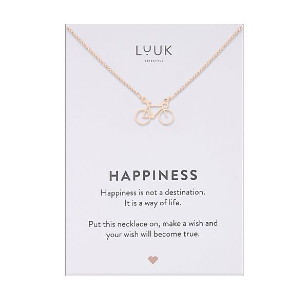 LUUK LIFESTYLE Kette mit Anhänger Fahrrad, günstig online kaufen