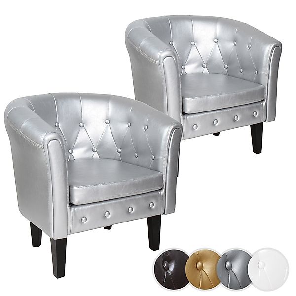 MIADOMODO Chesterfield-Sessel Chesterfield Sessel Loungesessel Clubsessel günstig online kaufen