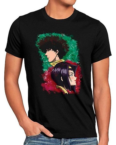 style3 T-Shirt Look in Space anime manga swordfish cowboy bebop günstig online kaufen