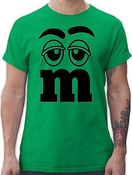 Shirtracer T-Shirt M und M Figuren Aufdruck M&M Karneval & Fasching günstig online kaufen