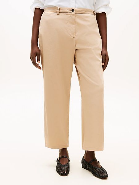 Tommy Hilfiger Curve Chinohose "CRV CO GMD SLIM STRAIGHT CHINO" in großen G günstig online kaufen