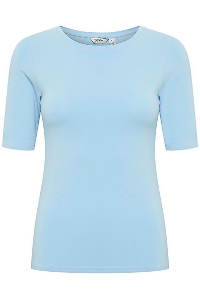 b.young T-Shirt Slim Fit Ellenbogen-Länge Rundhalsausschnitt BYPAMILA TSHIR günstig online kaufen