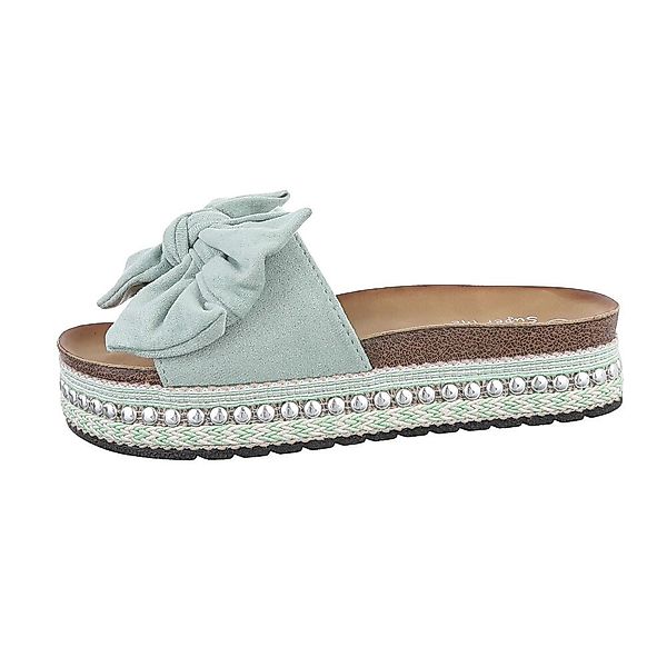 Ital-Design Damen Mules Freizeit Plateausandaletten (86017108) günstig online kaufen