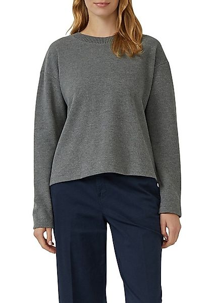s.Oliver Sweatshirt mit Rippblende günstig online kaufen
