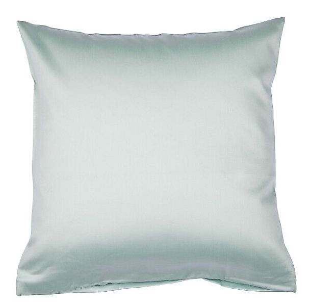 Janine Janine Mako-Satin Bettwäsche Colors 31001 jadegrün Größe:  40x40 cm günstig online kaufen