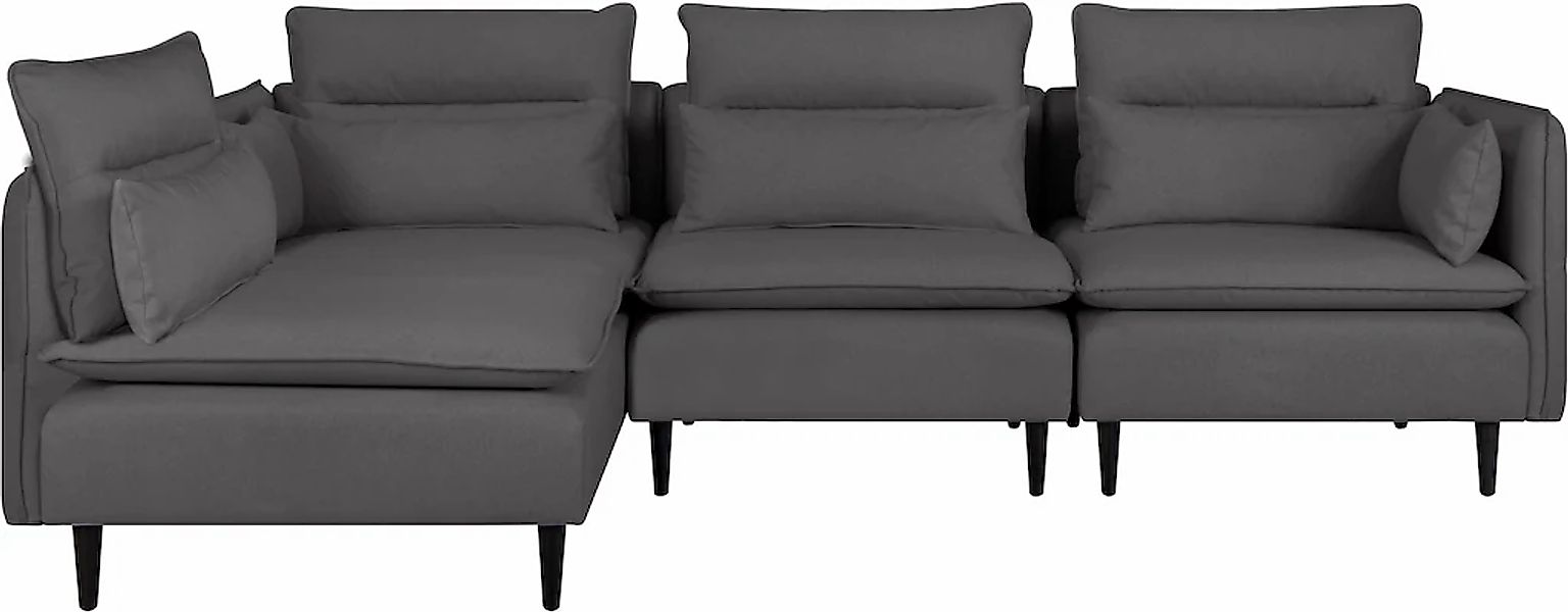 andas Ecksofa "ALVIK L-Form" zusammengesetzt aus Modulen, erweiterbar mit M günstig online kaufen