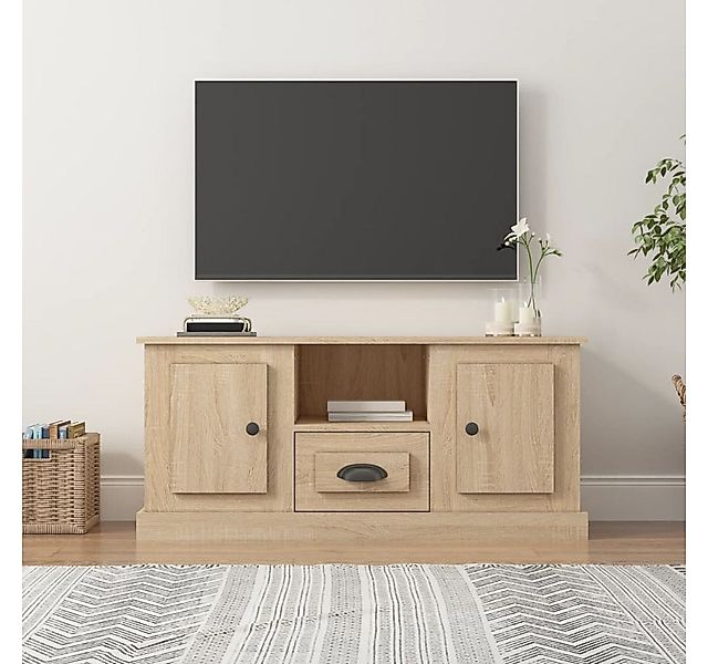 vidaXL TV-Schrank TV-Schrank Sonoma Eiche 100x35,5x45 cm Spanplatte günstig online kaufen