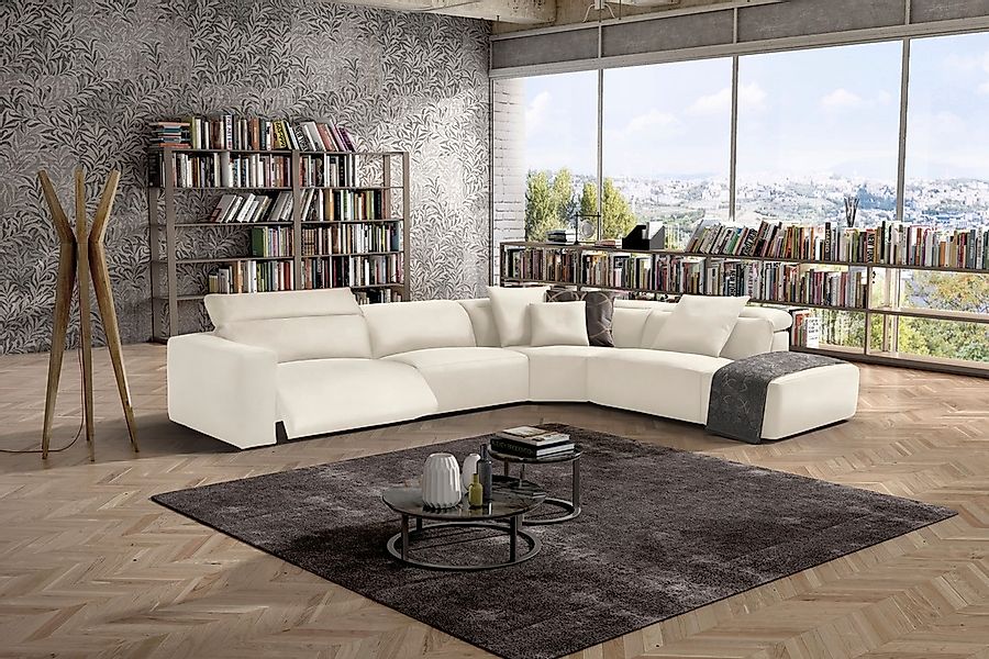 Egoitaliano Ecksofa "Beverly, extravangantes Designsofa mit erstklassigem S günstig online kaufen