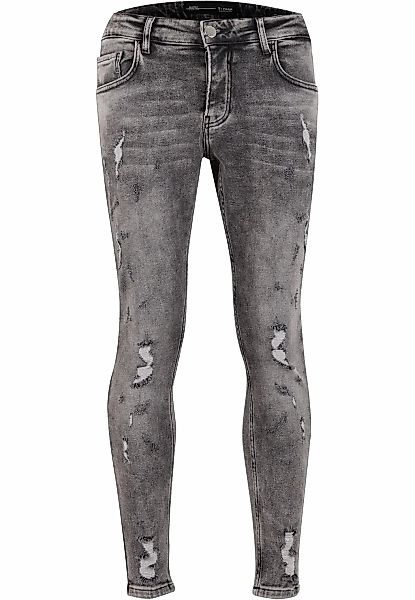 2Y Studios Bequeme Jeans "2Y Studios Herren 2Y Basic Destroyed Skinny Cropp günstig online kaufen